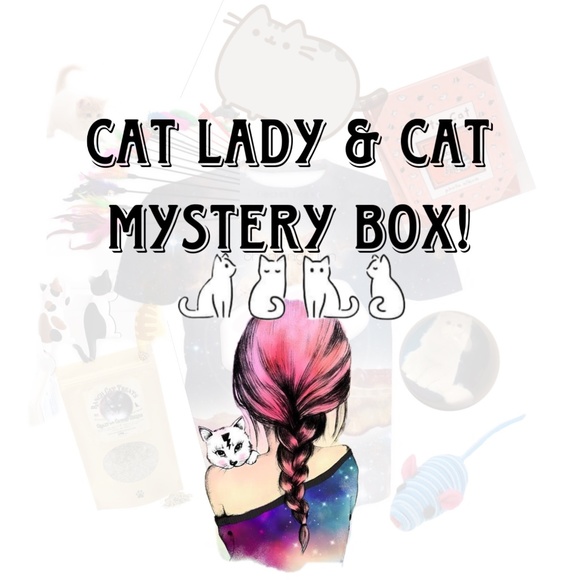 🐱 LOADED Mystery Box Cat Lady Gift - Picture 1 of 3